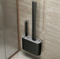 Silicone toilet brush