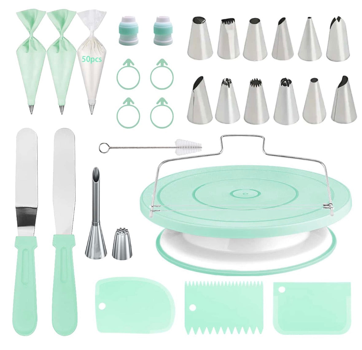 80 piece cake decorating set