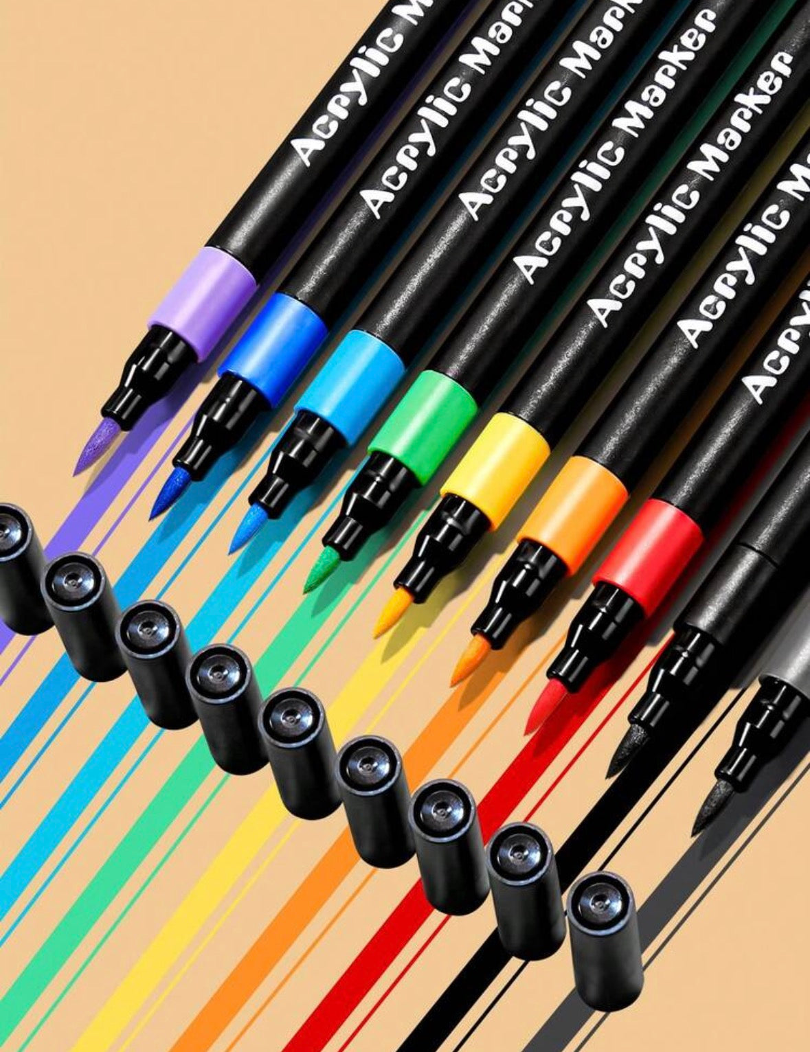 24/48/80 acrylic market set