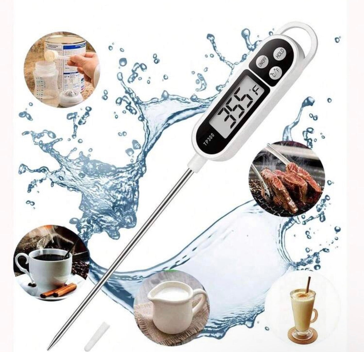Digital food thermometer