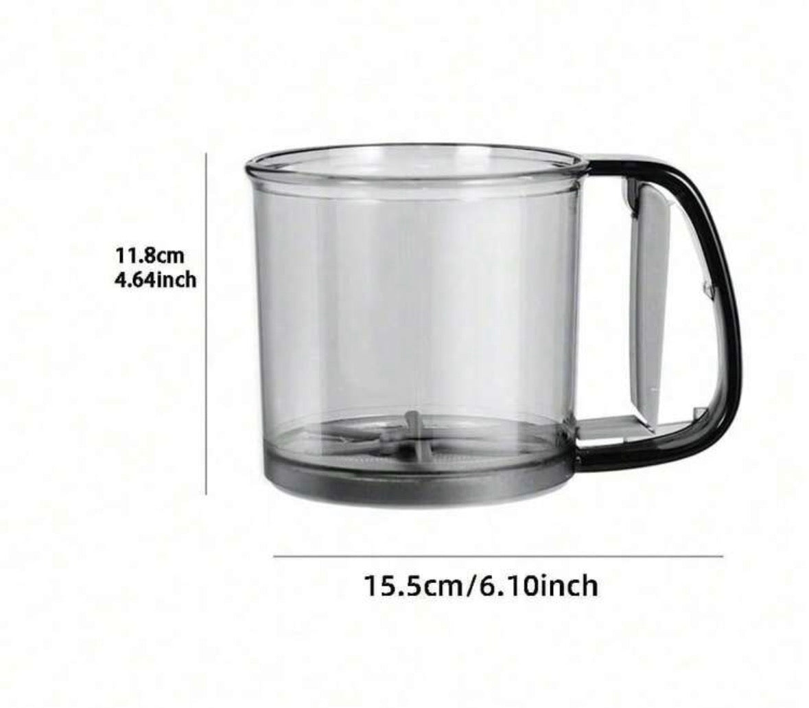 Handheld powder sieve