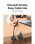 Magnetic cable clips