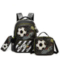 3 piece football school bag set