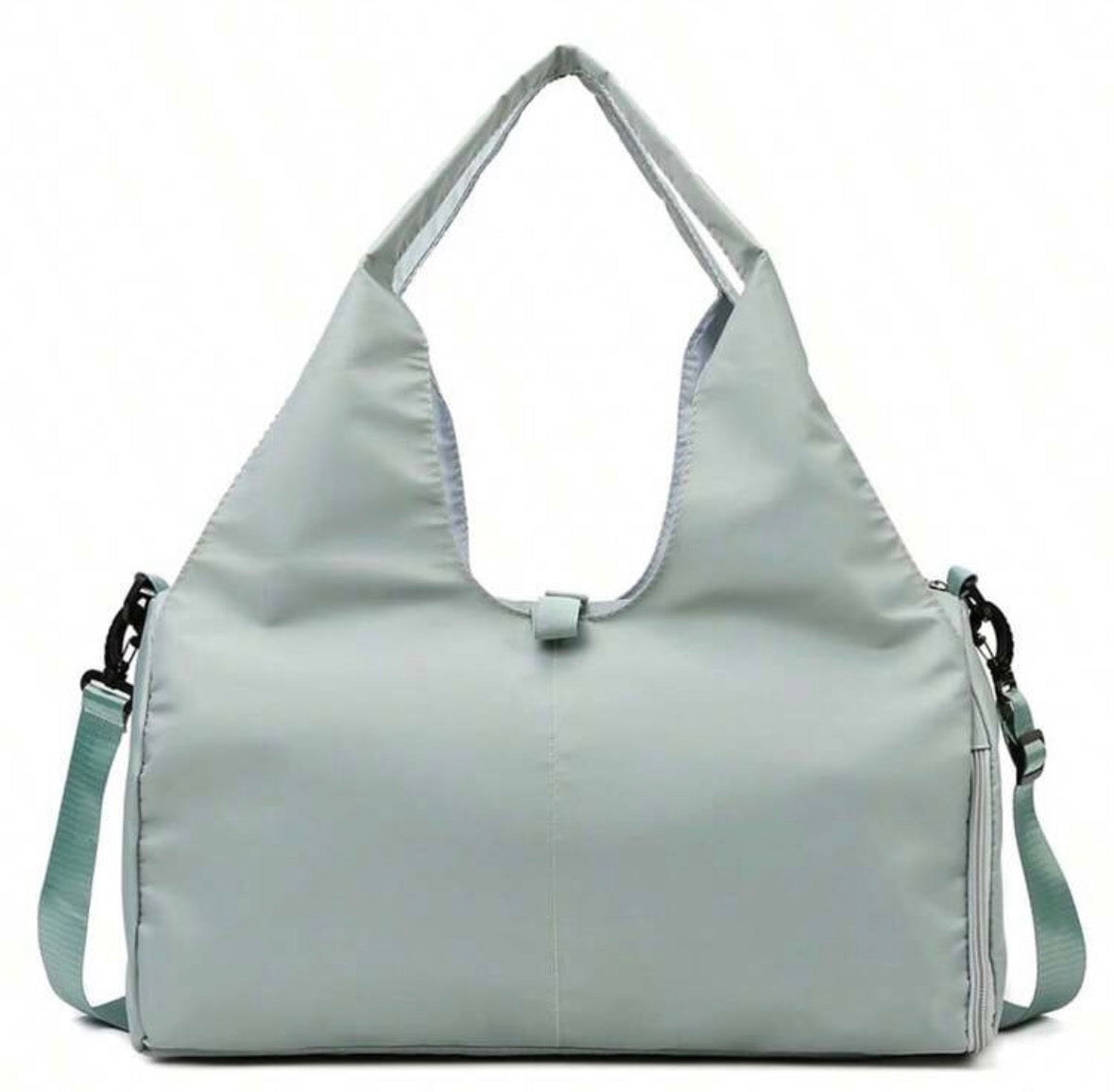Gym bag with multiple compartments