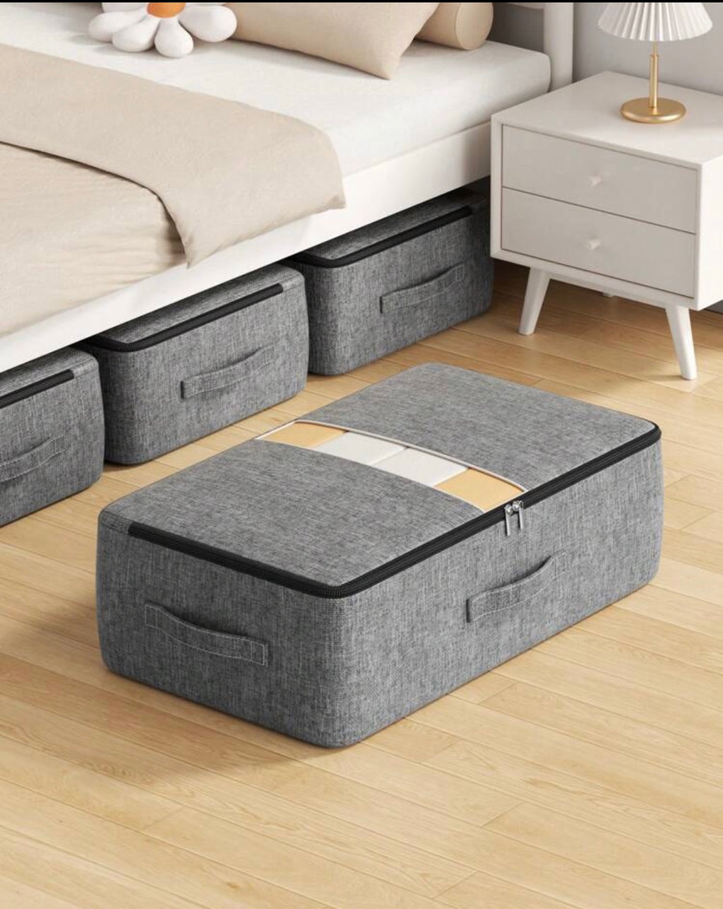 Under bed storage bag