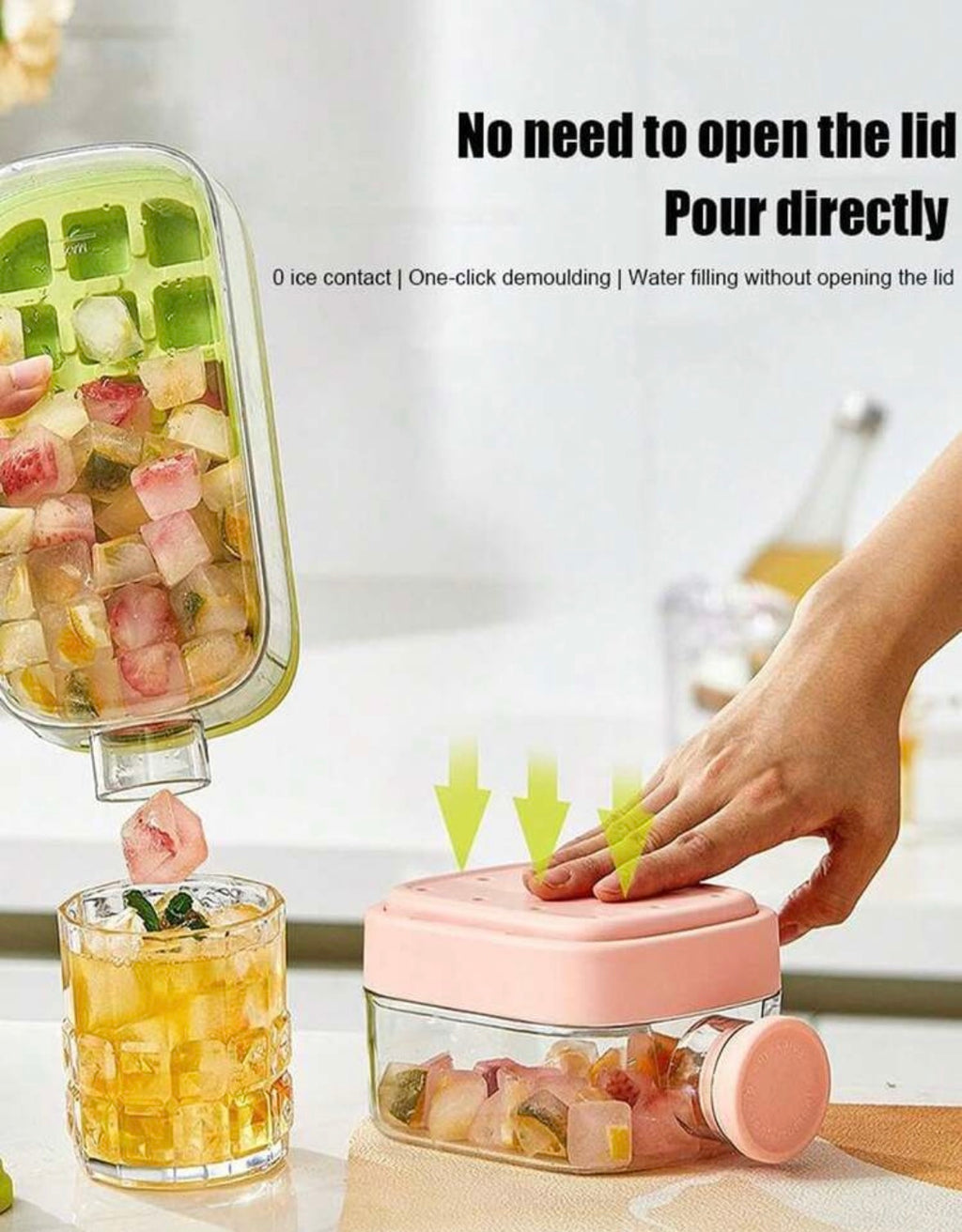 Ice cube cup