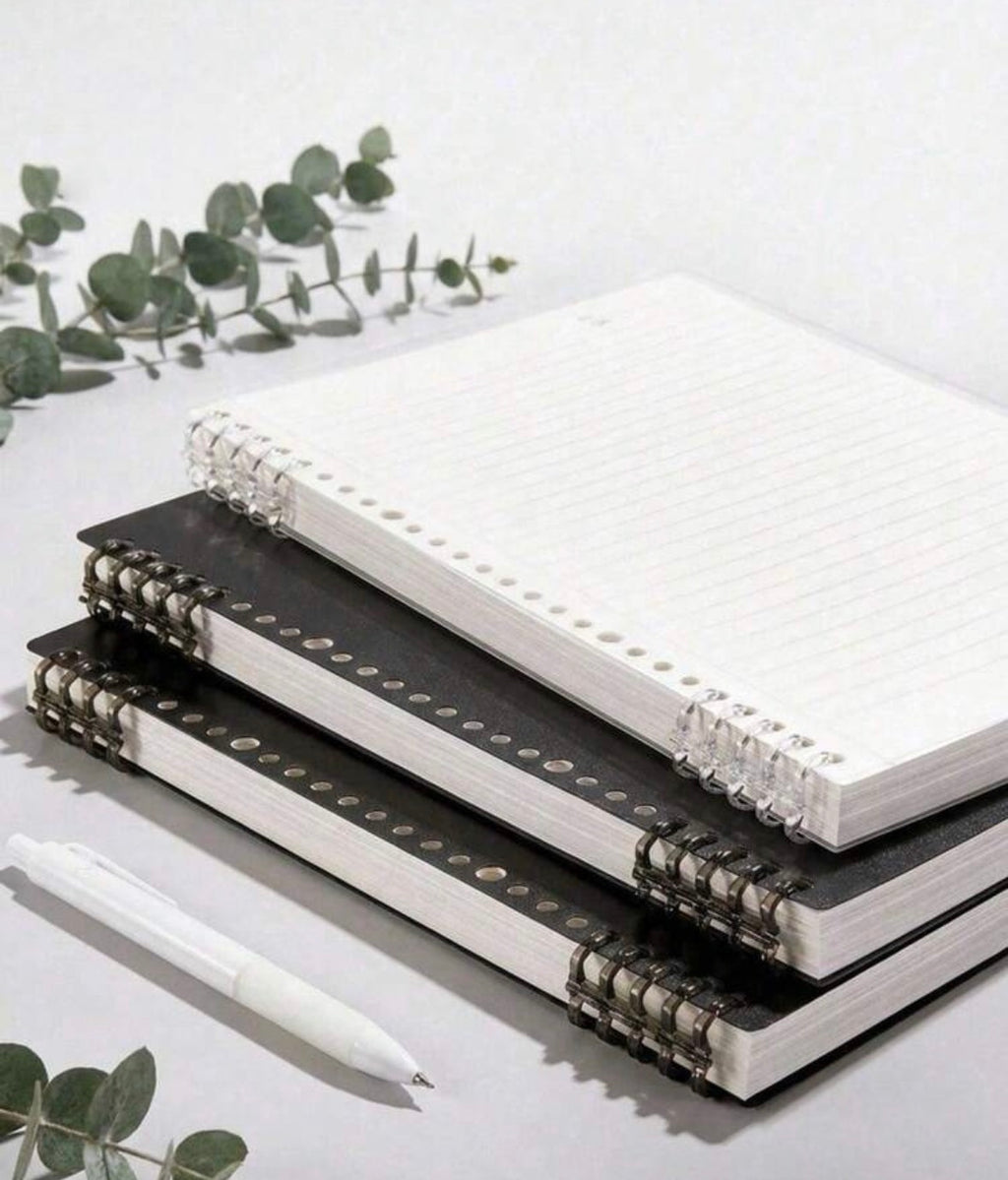 4 A5 notebooks+four pens