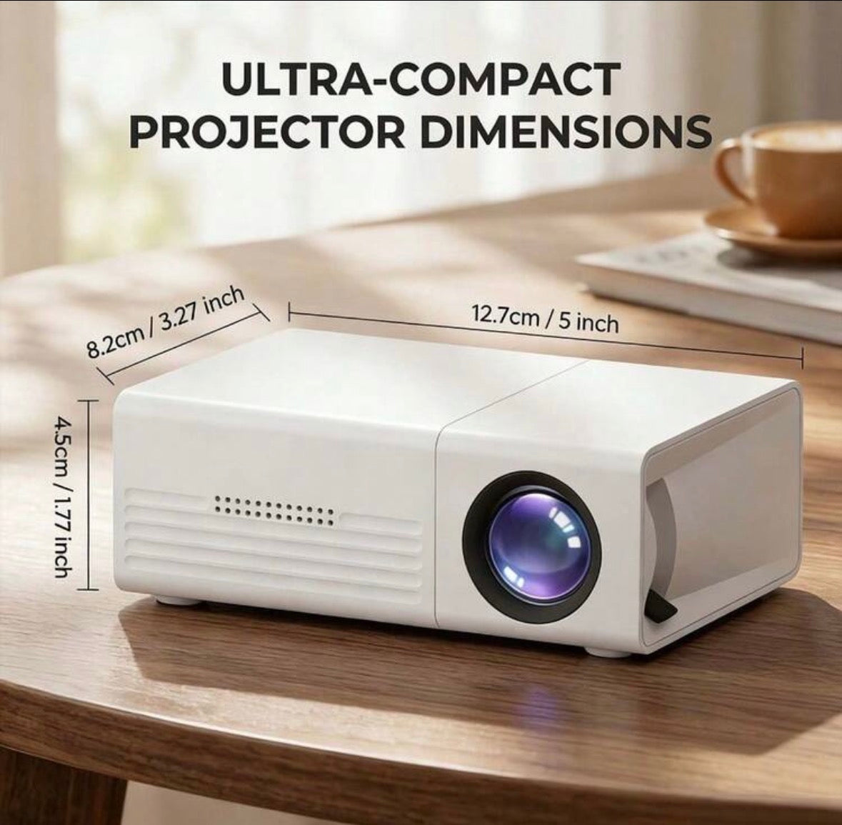 Portable LCD projector