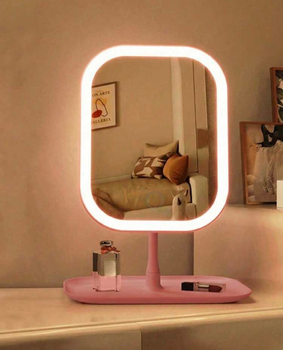 LED makeup mirror