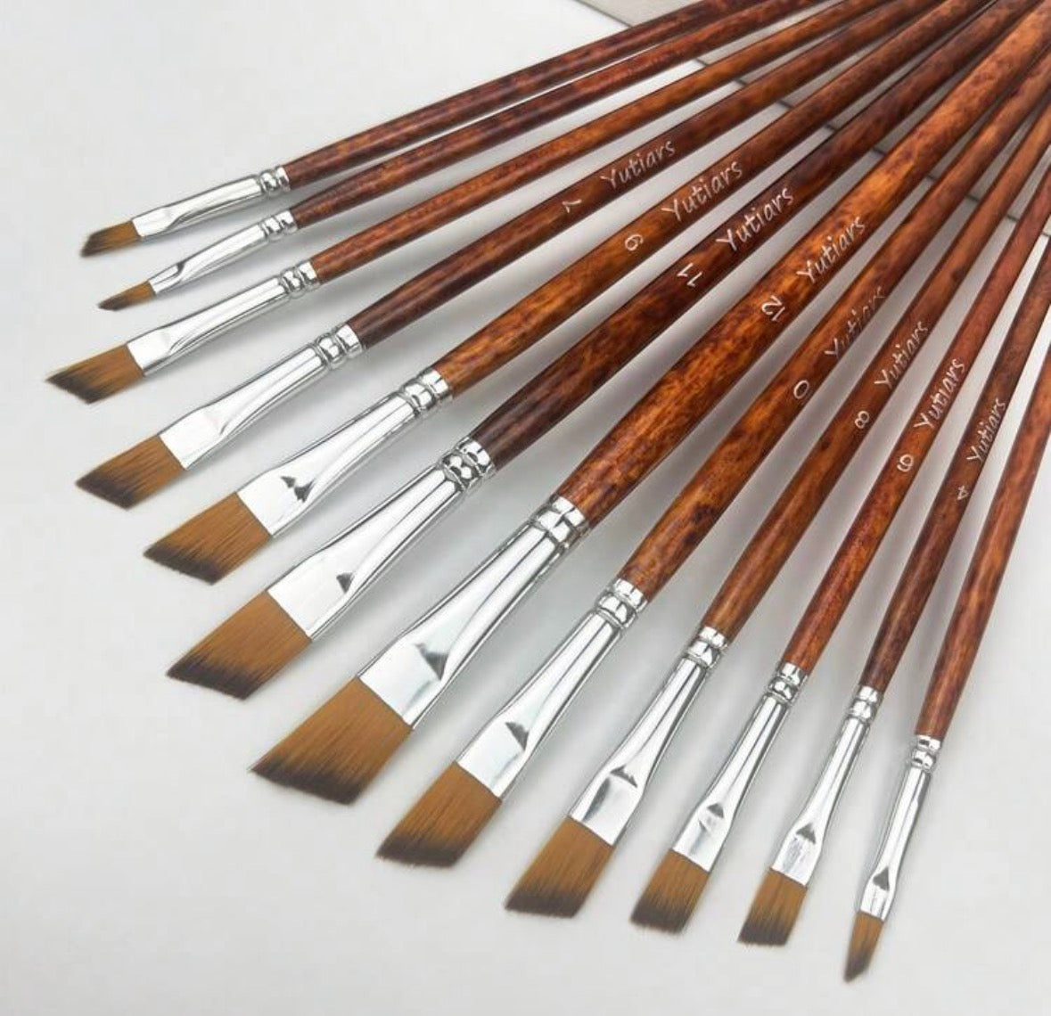 12pc paint brush set