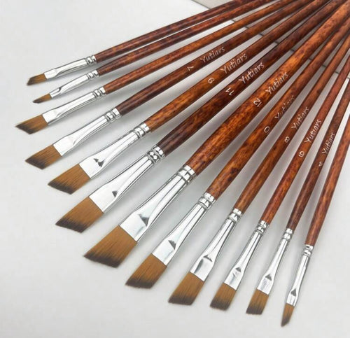 12pc paint brush set