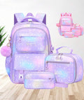 Gradient girl school 3 piece bag set (bag,lunch box,pencil case)
