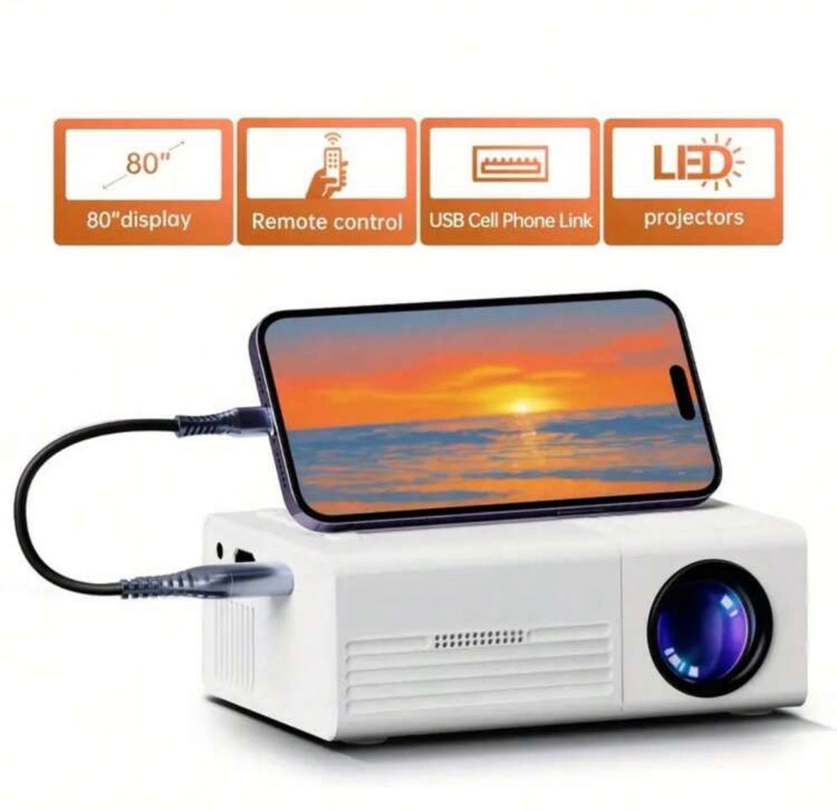 Portable LCD projector