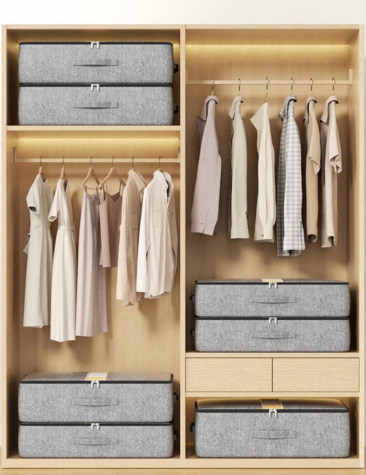 Under bed storage bag