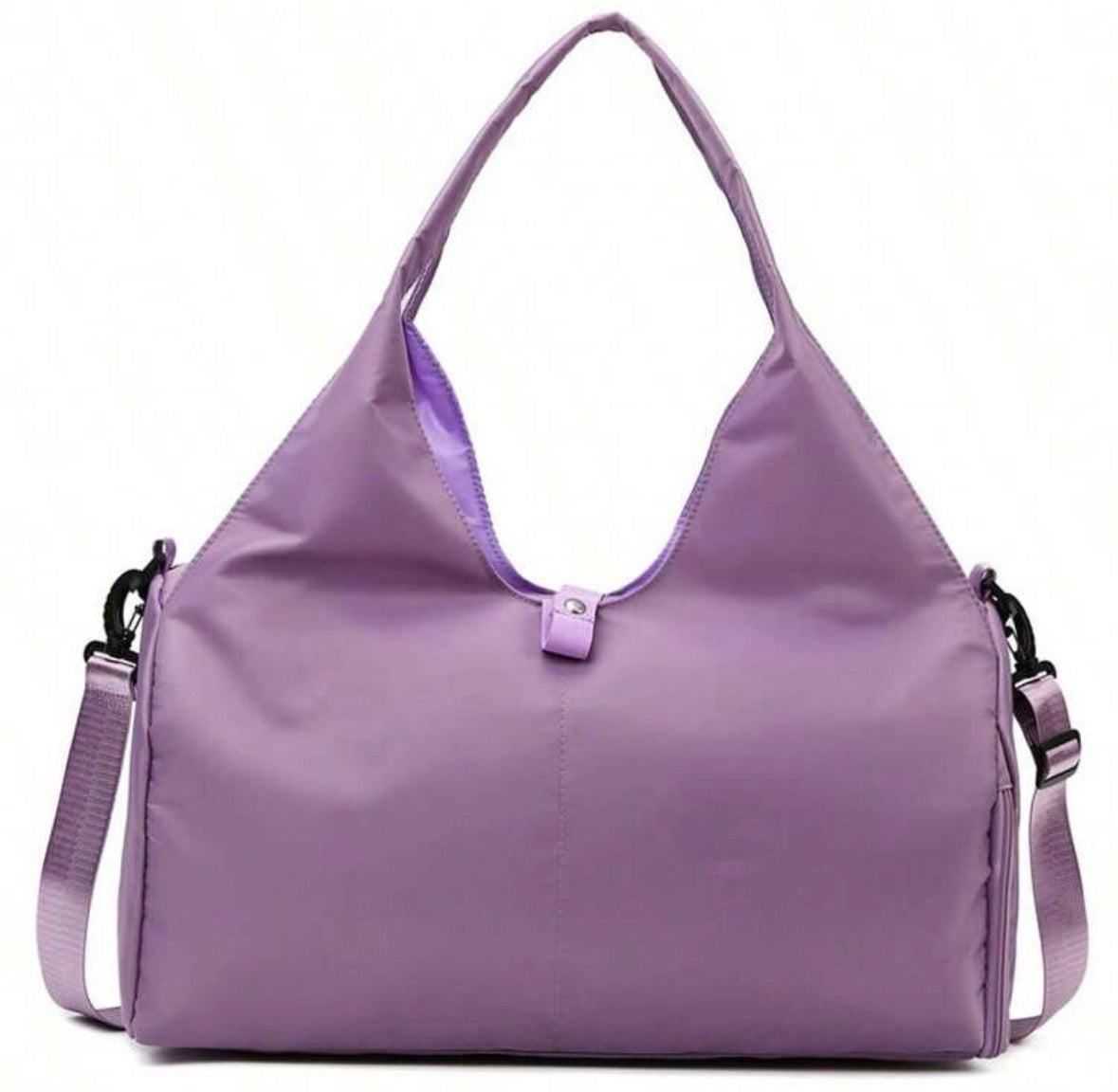 Gym bag with multiple compartments