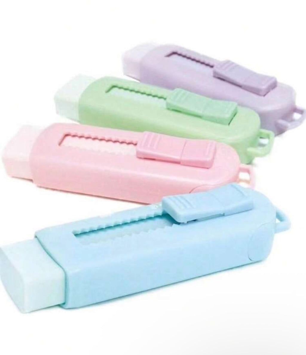 5pc Push pull eraser