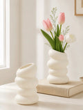 White vase