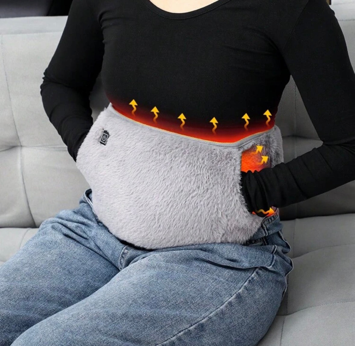 Heating electrical waist belt