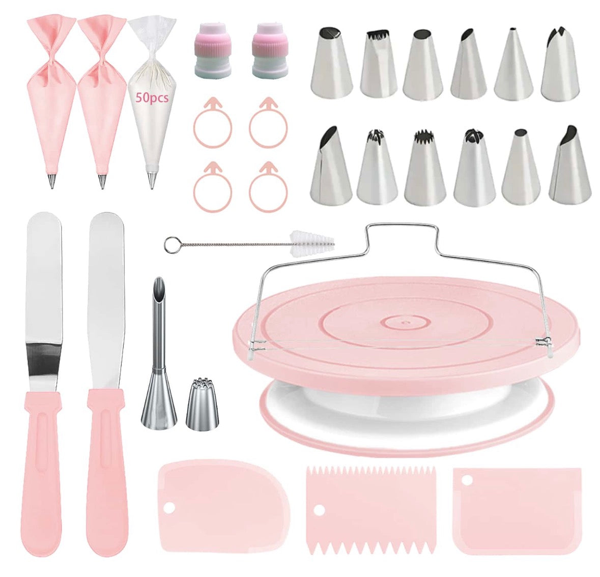 80 piece cake decorating set
