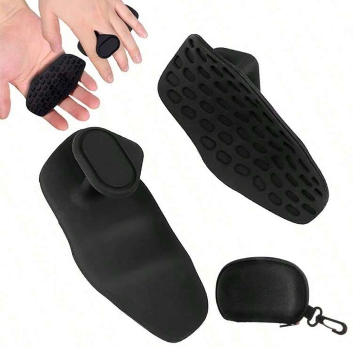 Gym grip pads for palm protection