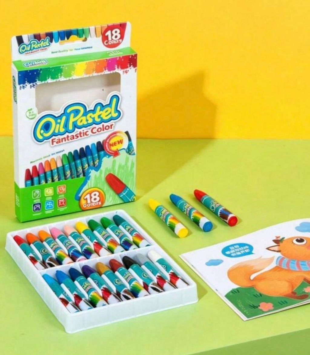 Oil pastel crayons