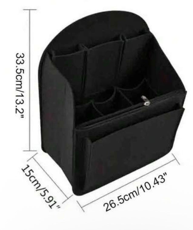 Backpack organizer insert