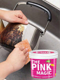 Magic cleaning pink paste