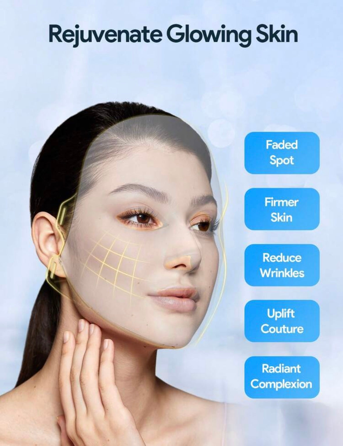 LED face mask