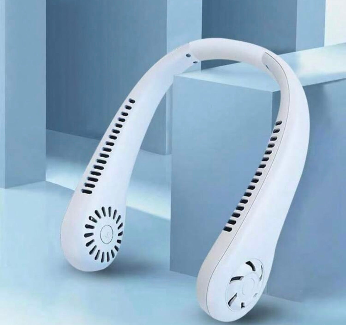 Portable neck fan
