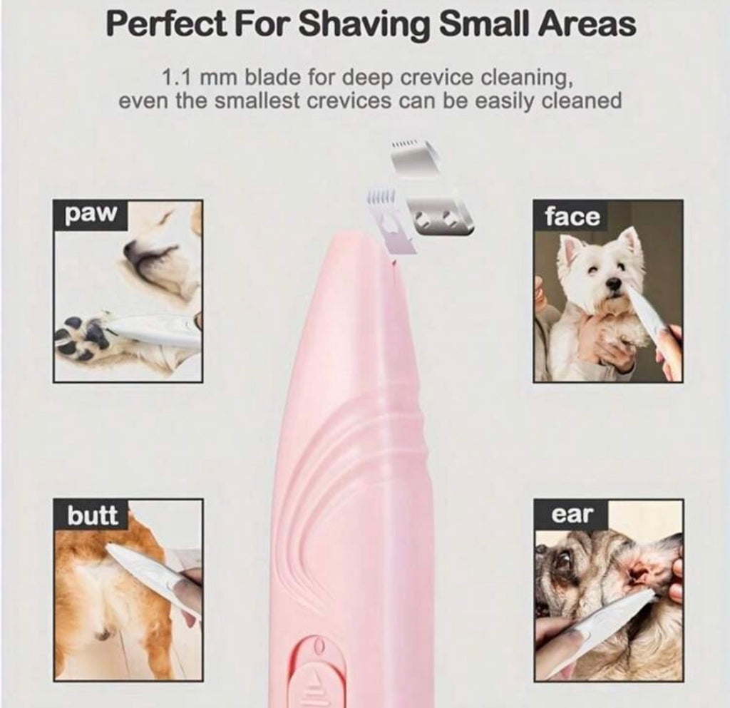Electric pet hair trimmer