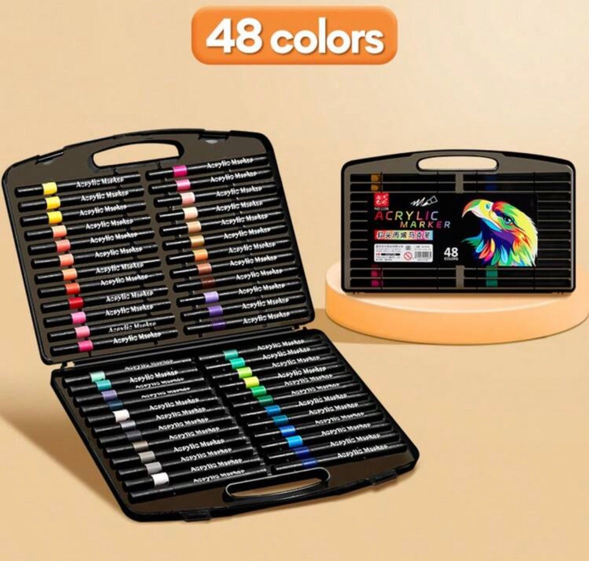24/48/80 acrylic market set