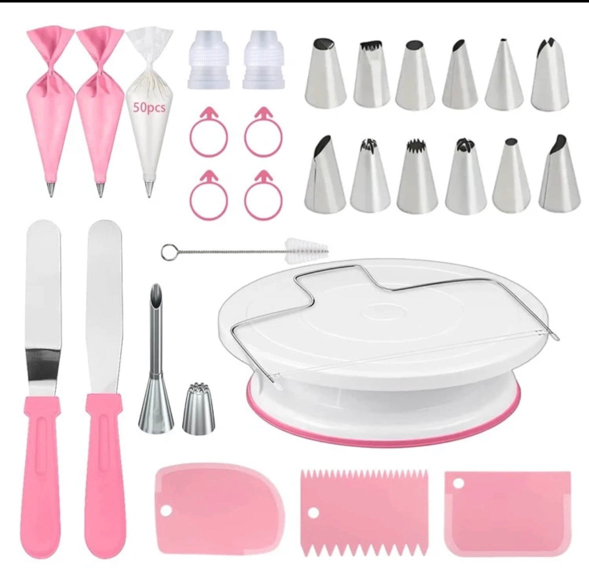 80 piece cake decorating set