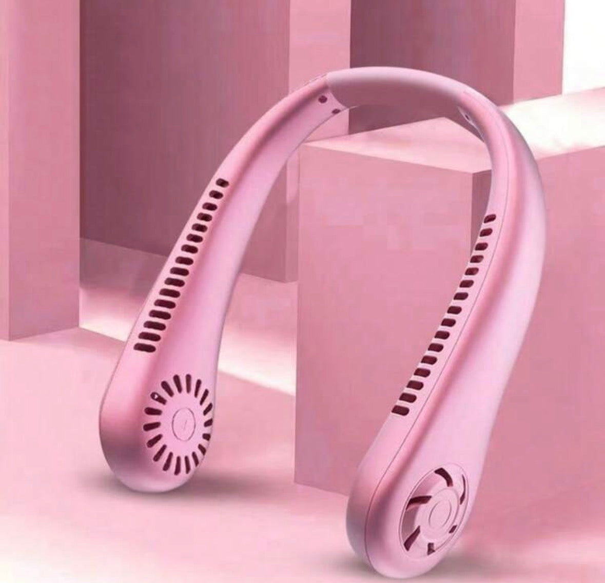 Portable neck fan