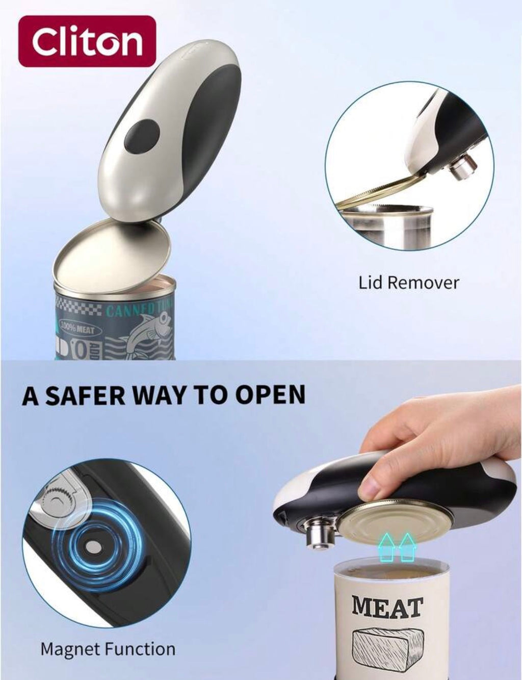 Electric can opener