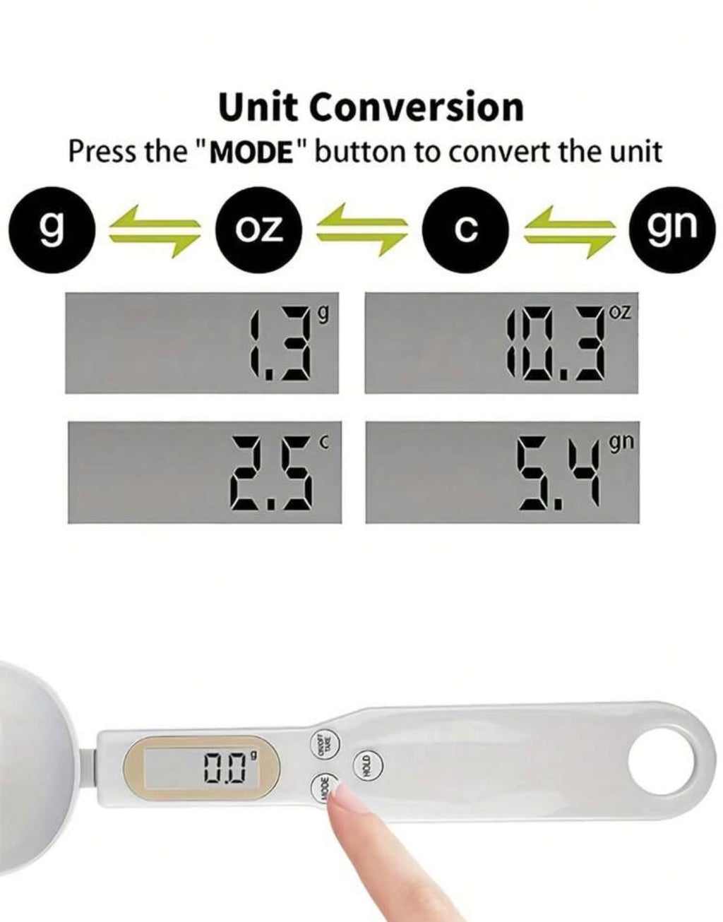 Spoon digital scale