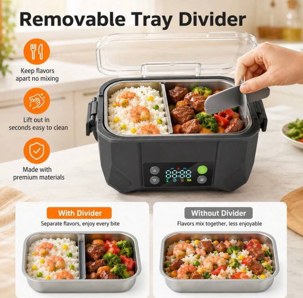 Premuim wireless heating lunch box