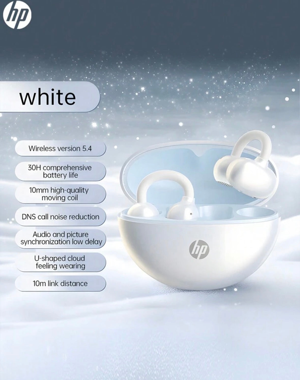 HP Open-ear bluetooth earphones