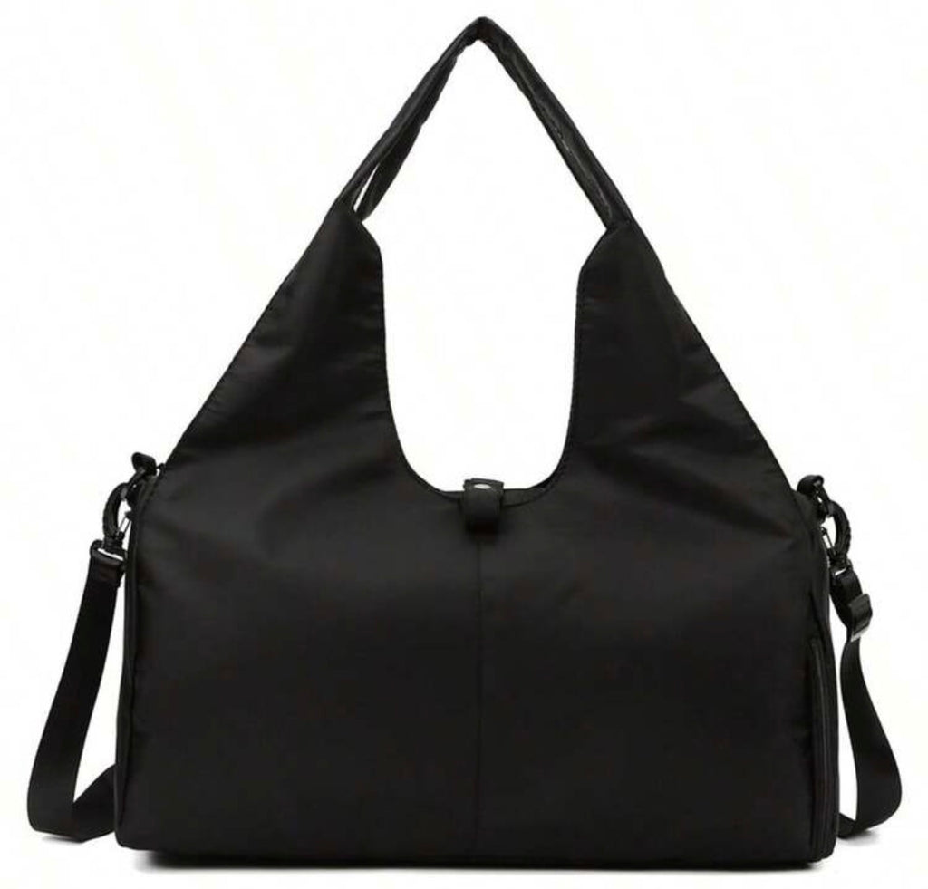 Gym bag with multiple compartments