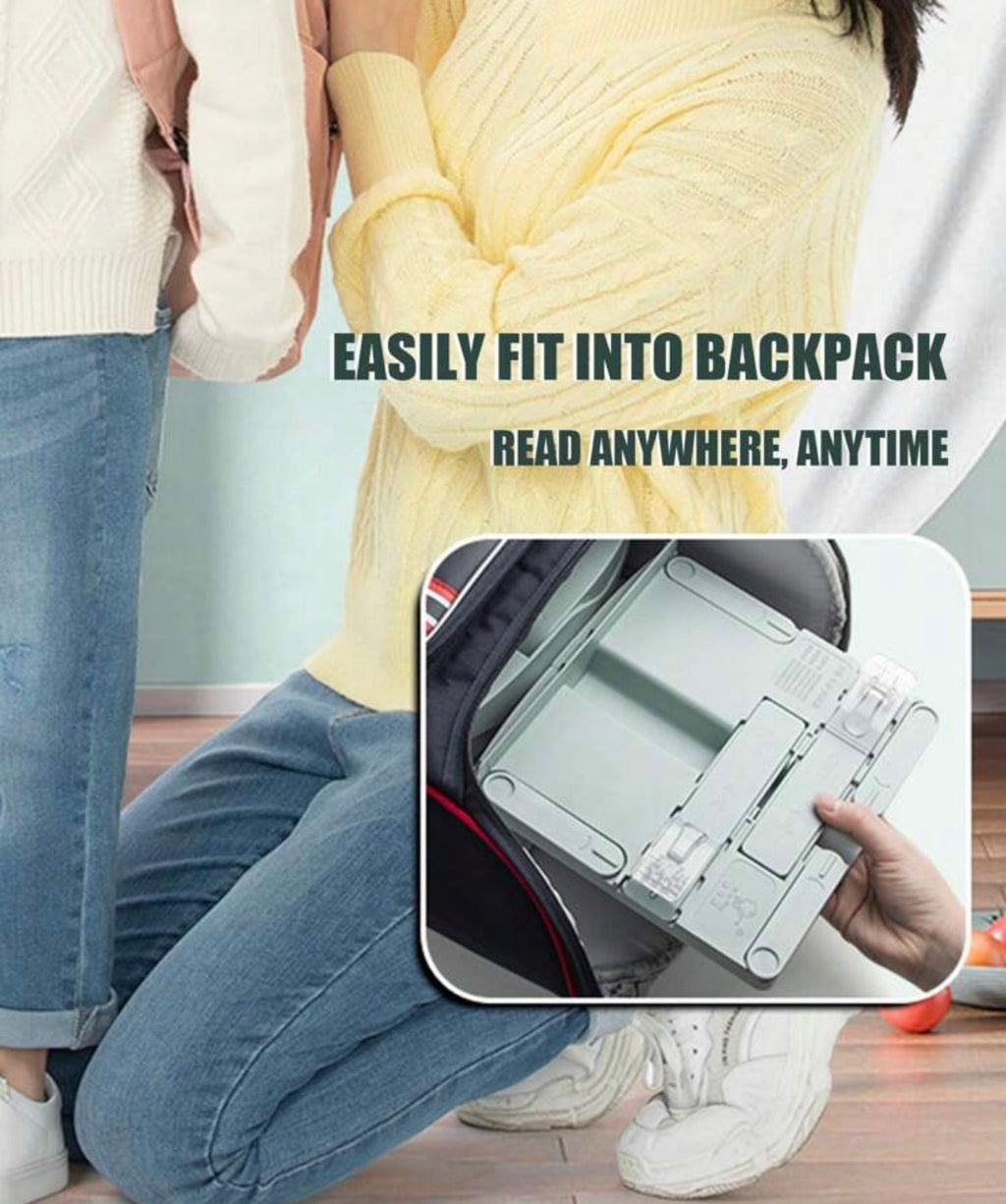 Foldable tablet/book holder
