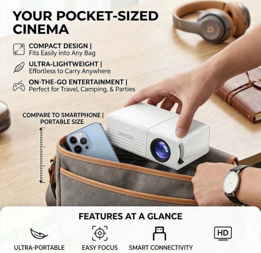 Portable LCD projector