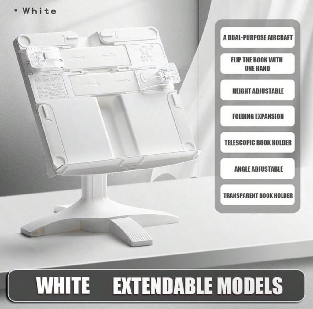 Foldable tablet/book holder