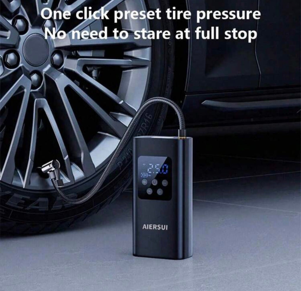 Portable tire inflator