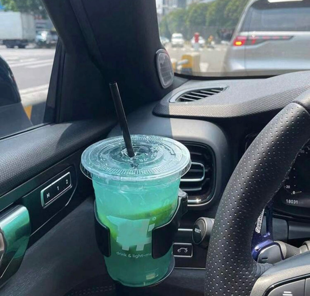 Car air vent cup holder