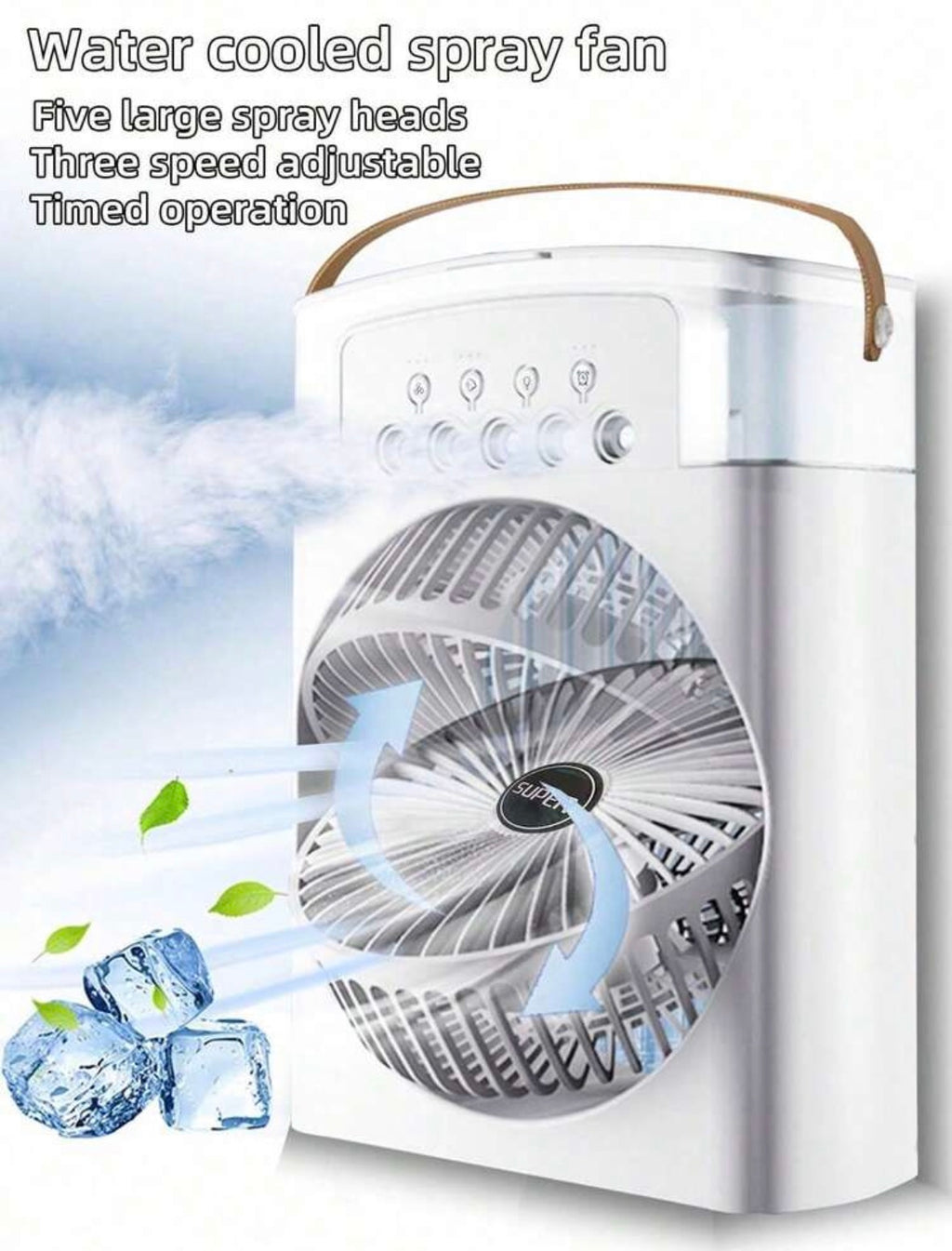 Portable cooling fan
