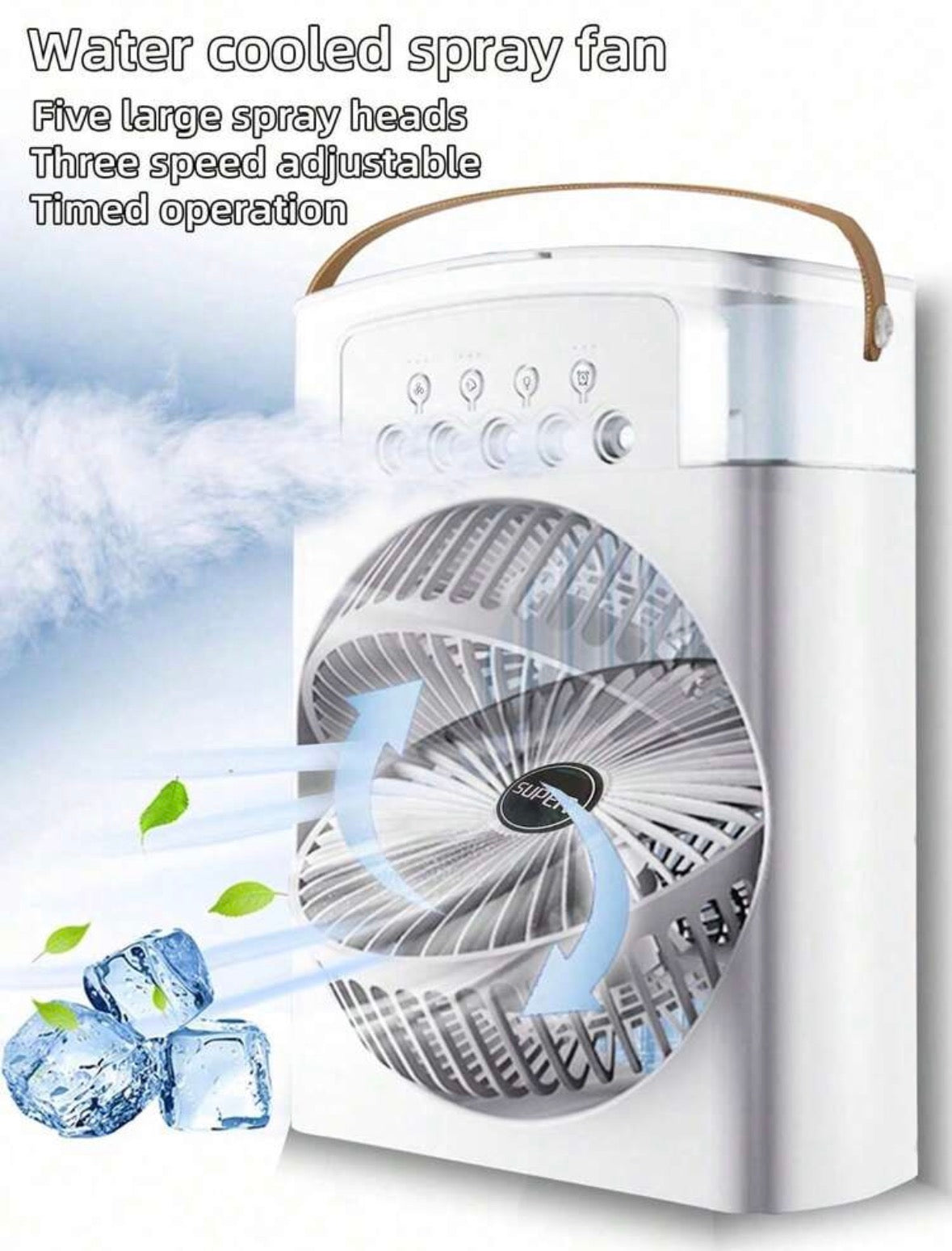 Portable cooling fan
