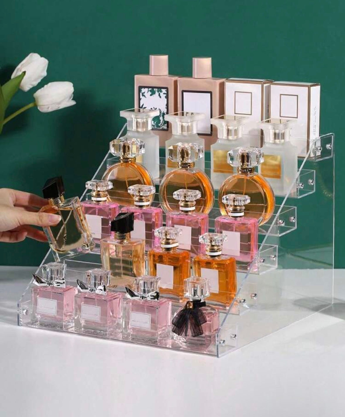 5 tier perfume organizer