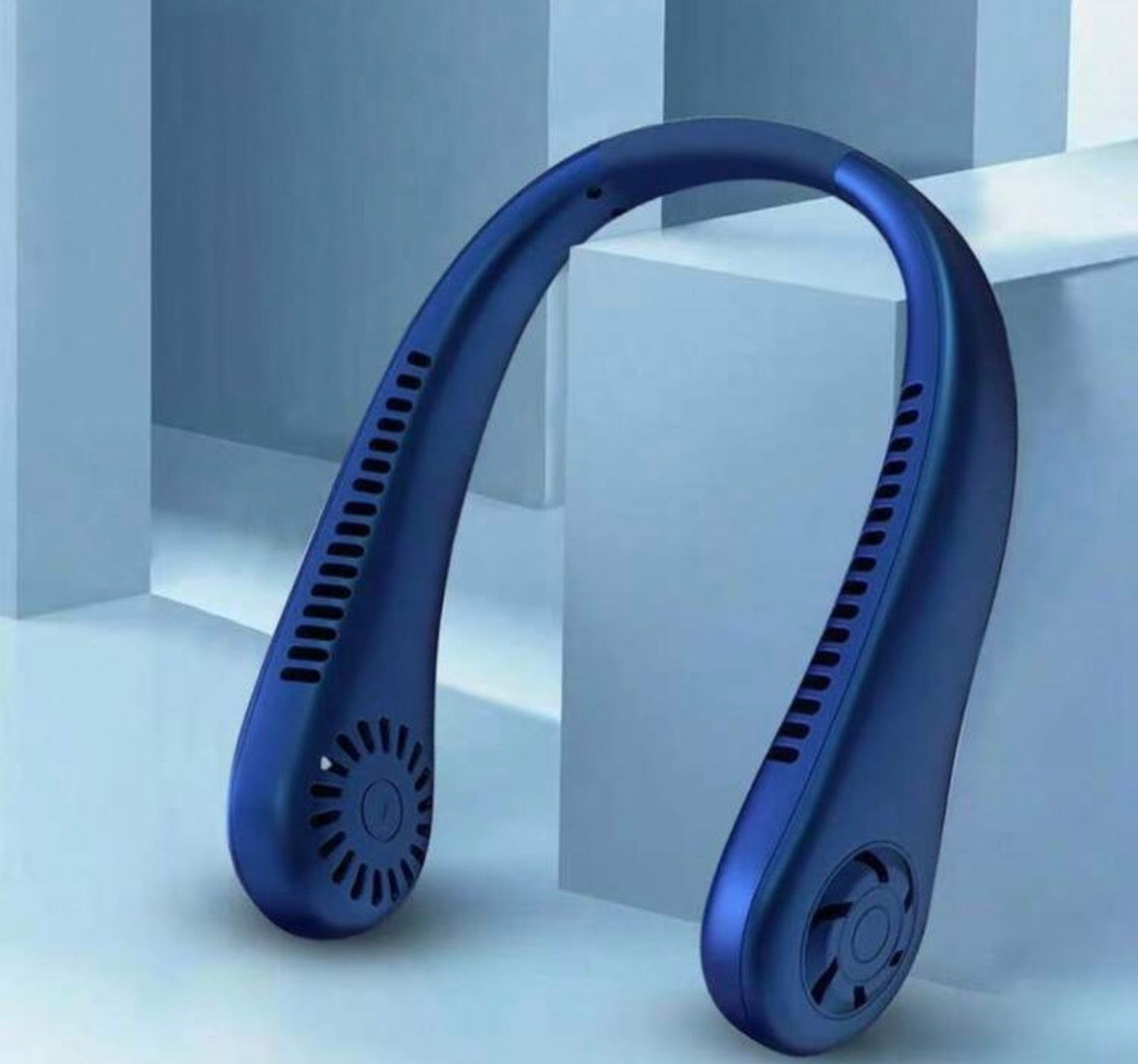 Portable neck fan