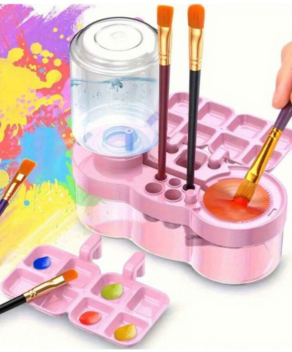 The painting station