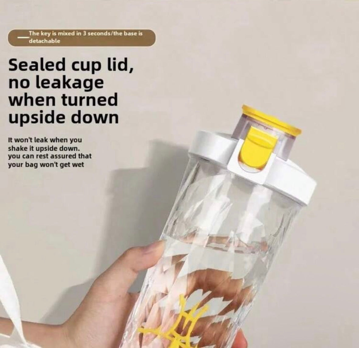 USB rechargable shaker for gym