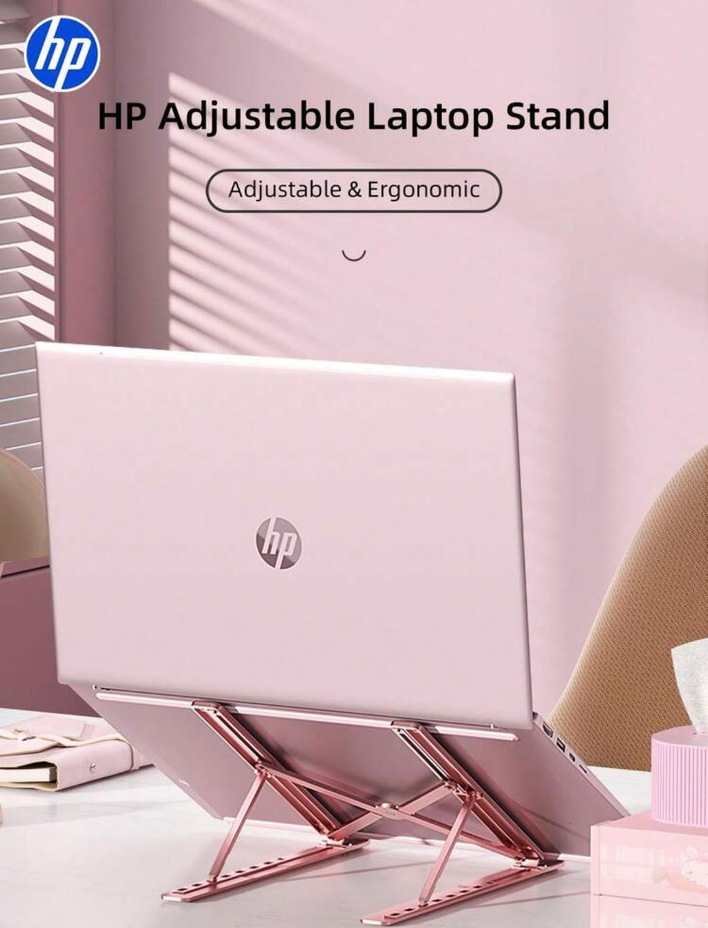 HP foldable laptop stand
